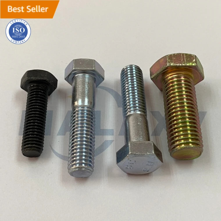 MALAXY Stainless Steel M10 X1.25X45Mm Full Treat 304 Din933 Hex Bolt