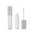 Luxury Bling Rhinestone Top Lip Gloss Tubes Pearl Silver Liptint Container Lip Glaze Bottle 5ML Lipgloss Tubes Custom Logo