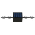 Howlighting IP65 Waterproof Solar LED Wall Lights Security Garden Lights Home Decoration Warm White