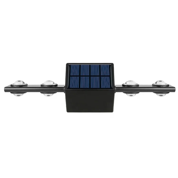 Howlighting IP65 Waterproof Solar LED Wall Lights Security Garden Lights Home Decoration Warm White