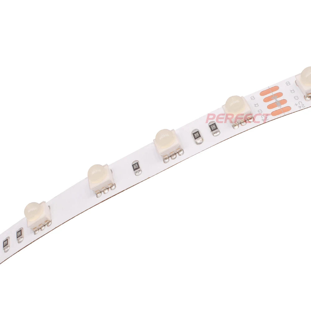 New Design 5050 LED CHIP Beam Angle 30 Degree 60led/m 24VDC 5050 Led Strip with Lens RGB