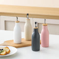 Custom BBQ Baking Tools Kitchen Cook Oil Vinegar Ceramic Olive Bottle Porcelain Olive Oil Bottle