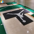 Court Flooring Sports Floor PP Plastic for Suspended Tiles Carpet Flooring  Removable  with Cushion