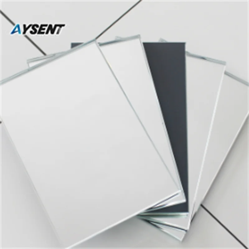 1mm-6mm Clear Float Silver Mirror Glass Solid Double Coating Aluminium for Hotel Bathroom Applications Industrial One-Way