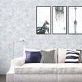 New Floral Non-woven Fireproof Waterproof Soundproof Wallpaper Bedroom Living Room Modern Simple Design Household Entertainment