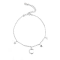 FY- SL175 New Arrival Hot Sale Wholesale 925 Silver Star Moon Bracelet Women