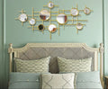 200X96cm  Dropshipping New 2025 Metallic Wall Living Room Home Decor Luxury Art Handicraft Hangings House Decoration Interior