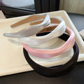 Sponge Filled Satin Covered Irregular Geometric Headbands for Women Chunky Hairbands Hair Hoops for Girls Hair Accessories