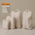 2024 Upgraded High Quality 4 Packs Nylon Coloured Travel Compression Packing Cubes with Handle