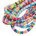 Hot Selling 4* 7mm Circular Abacus Beads Handmade Polymer Clay Beads for DIY Necklaces Hei Shi Loose Beads for Jewelry Making