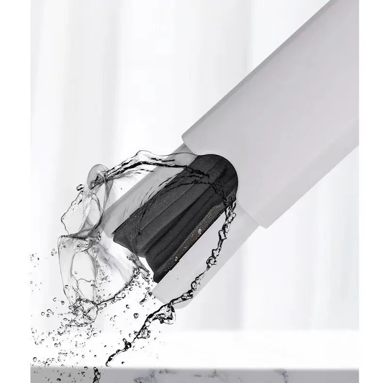 Portable Mini Mop Magic Handle Foldable Design Strongly Absorbent Sponge Plastic Basket Sustainable Multi-functional Durable