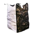 EGP Factory Firewood Super Sack 1ton Bulk Jumbo U-Panel Bag Breathable Flat Bottom Discharge with Antistatic Feature