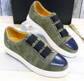 Cow Leather Casual Sport Shoes Multi Color Walking Stylish Sneakers Zapatillas De Hombre  China