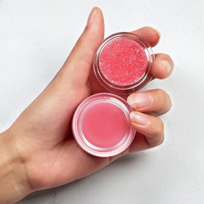 Makeup 2 in 1 Lip Scrub Custom Private Label Lips Cosmetics N Atural Organic Moisturizing Sugar Lip Scrub