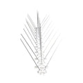 Outdoor Solid Stainless Steel Eco-Friendly Pigeon Sparrow Cat Control Prickle Anti-Bird Spike