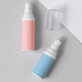 Custom Empty Skincare Container 15ml 30ml 50ml Pink Blue Plastic Spray Airless Pump Cosmetic Bottle