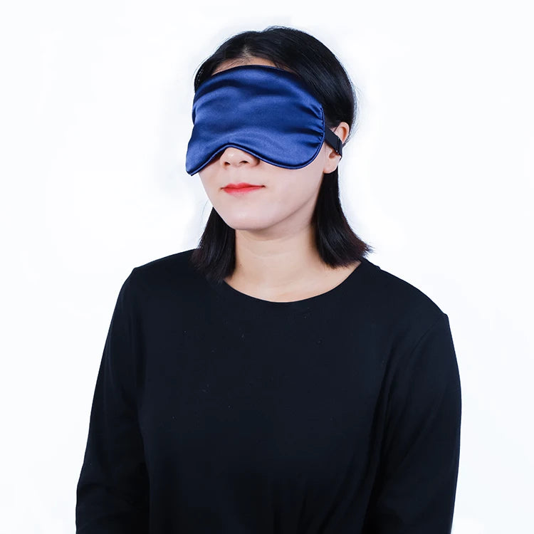Reusable Hot Cold Spa Therapy Gel Ice Pack Eye Mask With Soft & Light Silk Cover for Sleep Skin Puffiness