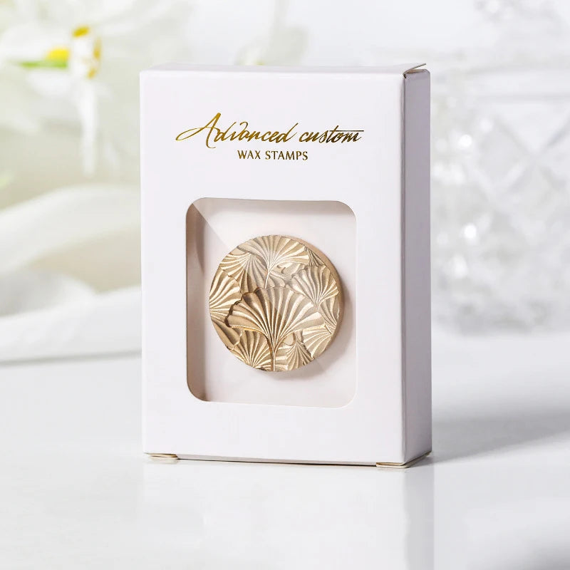 Wax Seal Stamp Packing Box High Quality Lacquered Sealing Wax Stamp Head Storage Box Gift Retail Box