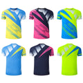 Manufacturer Running T Shirt Design logo Print Gym T-Shirt Quick Dry Mens Sport Shirts Tops Tennis Badminton Custom t Shirt