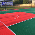 Antislip Durable Outdoor Basketball Floor 15.8mm Thickness