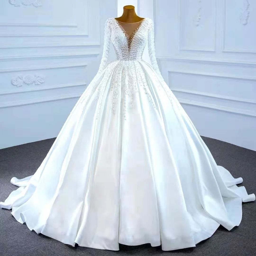 600+ Chinese Factory Customized Luxury Wedding Dress Bridal Gowns (Each SKU Has One Design With Same Prices)