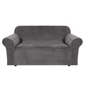 Love Seat Luxury Modern High Quality Single Sofa Cover Elastic Stretch Nordic Magic Stretched Velvet Universal Spandex Thick