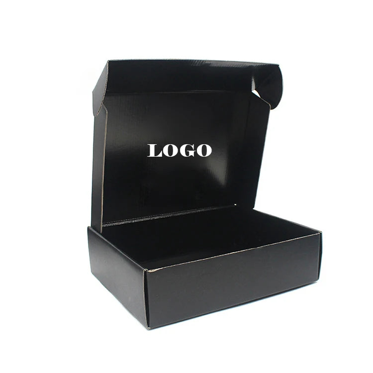 Wholesale Custom Logo Printing Recycled Materials Corrugated Mailer Box with Embossing and Matt Finish for Headset Packaging