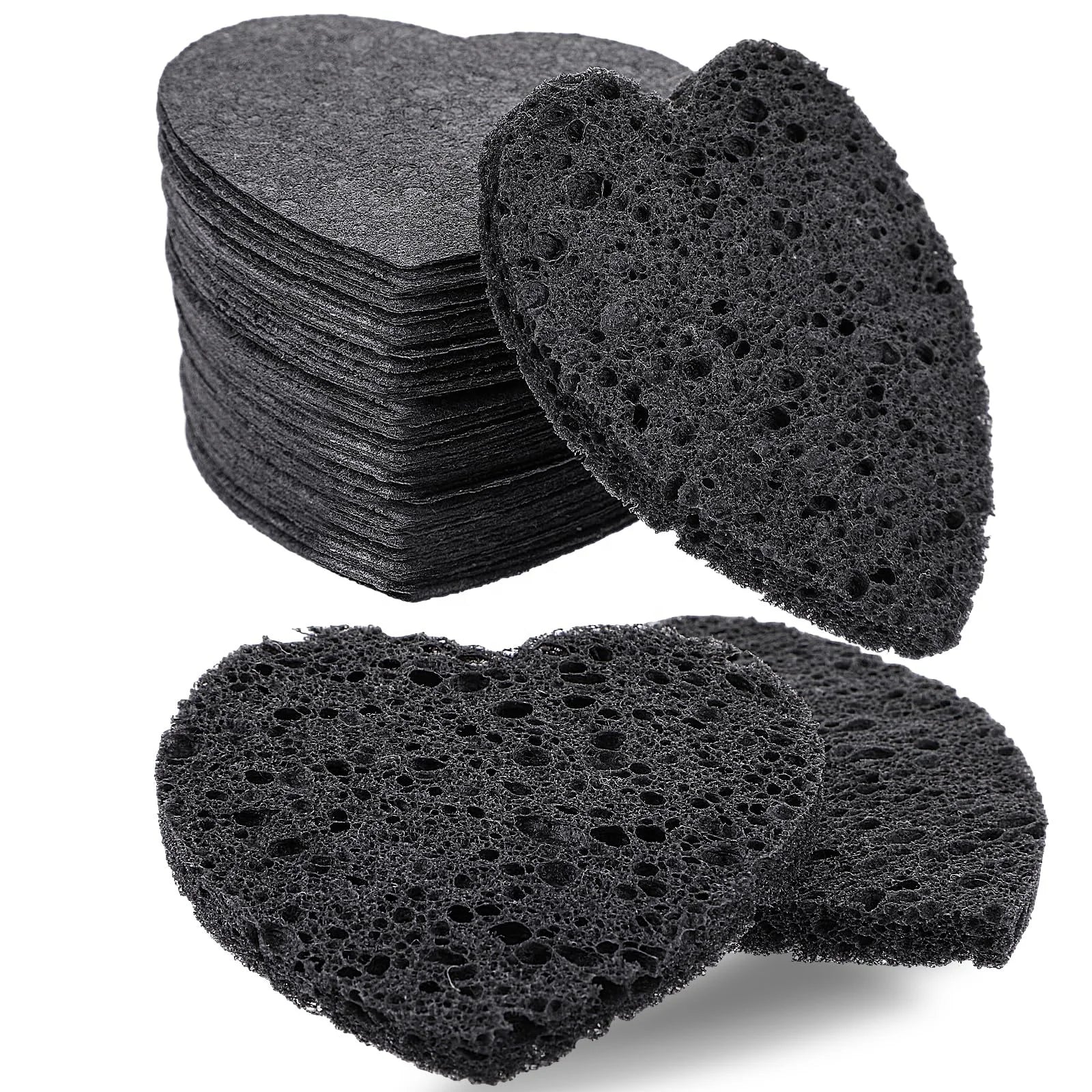 Woxin Men and Woman Compressed Cosmetic Applicator Makeup Cleansing Facial Cellulose Sponge