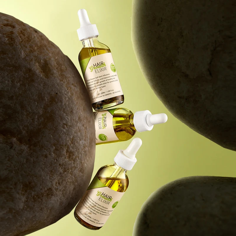 Private Label 100% Natural Organic Rosemary Castor Oil Men Women Scalp Care Serum Hair Treatment Growth Oil