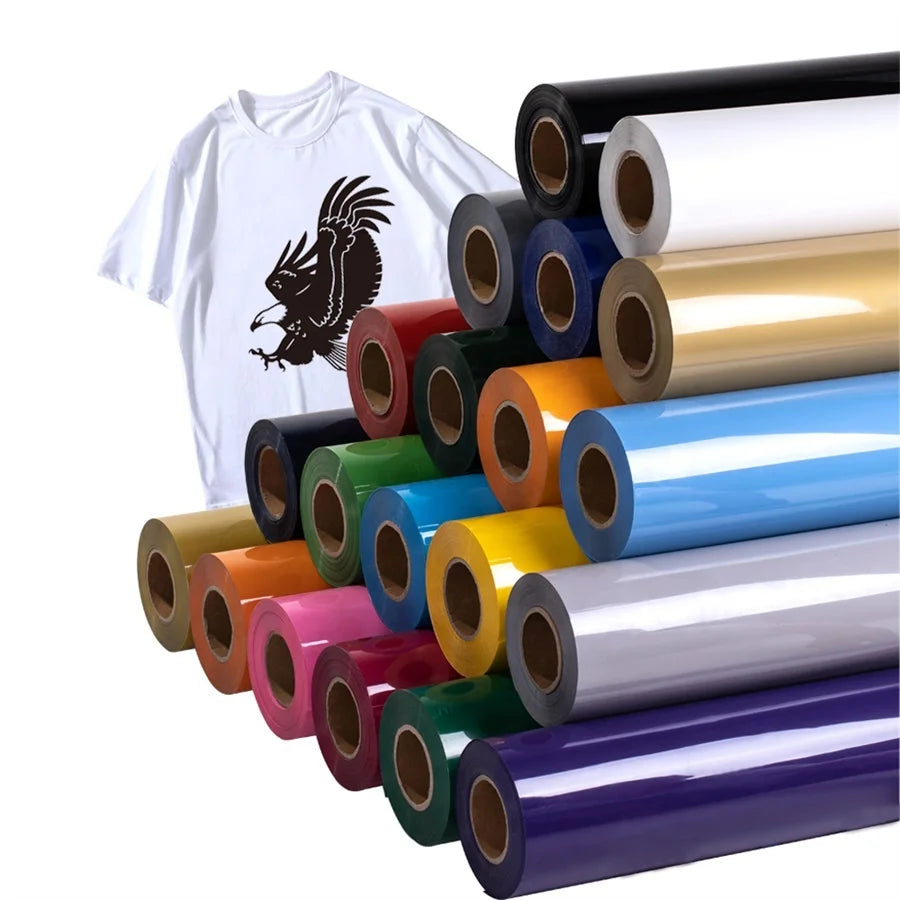 Renlitong HTV Manufacturer Heat Transfer Vinyl Holographic Pu Matte Htv Vinyl Print Shirt Printed Htv Vinyl