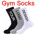 Xianghui Make Your Own Custom logo Design Cotton Business Men Women Sport Outdoor Crew Funny Tennis Hiking Socks
