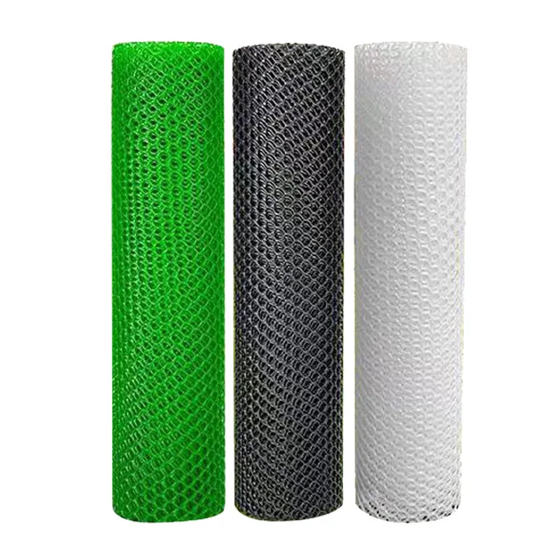 1x50m Aperture 0.8cm PE Plain Mesh Netting 400gsm Customizable Durable 3-5 Years for Balcony Protection