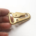 Wholesale Brass Metal Bag Hanger Sling Clip Carabiner Keychain Backpack Webbing Belt Spring Snap Hook