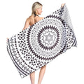 Custom Printed Sand Free Microfiber Beach Towel with Photo