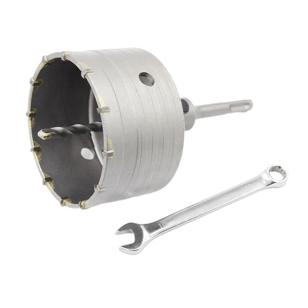 110mm Drill Bit SDS Adapter Carbide Hollow Hole Cutter for Brick Concrete Cement Stone Walls for Effective Concrete Drill Bit