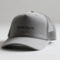 Wholesale Custom 5-Panel Summer Mesh Hat Cap High Quality Black Cotton Twill Truck Embroidery Patch Logo Unisex Gorras Trucker
