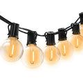 30m Outdoor Waterproof Garland Lights 110V 220V G40 Plastic Bulb LED Fairy Patio String Lights Wedding Garden Party Decoration