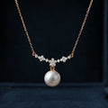 2022 Best Gift Luxury Fashion Jewelry 925 Sterling Silver Necklace Women Natural Freshwater Pearl Chokers Necklace