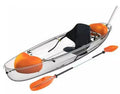 2023 Cheap Aluminum Transparent Sit on Top Solo Foot Pedal Kayak for Home Use China Fishing Boat Canoe