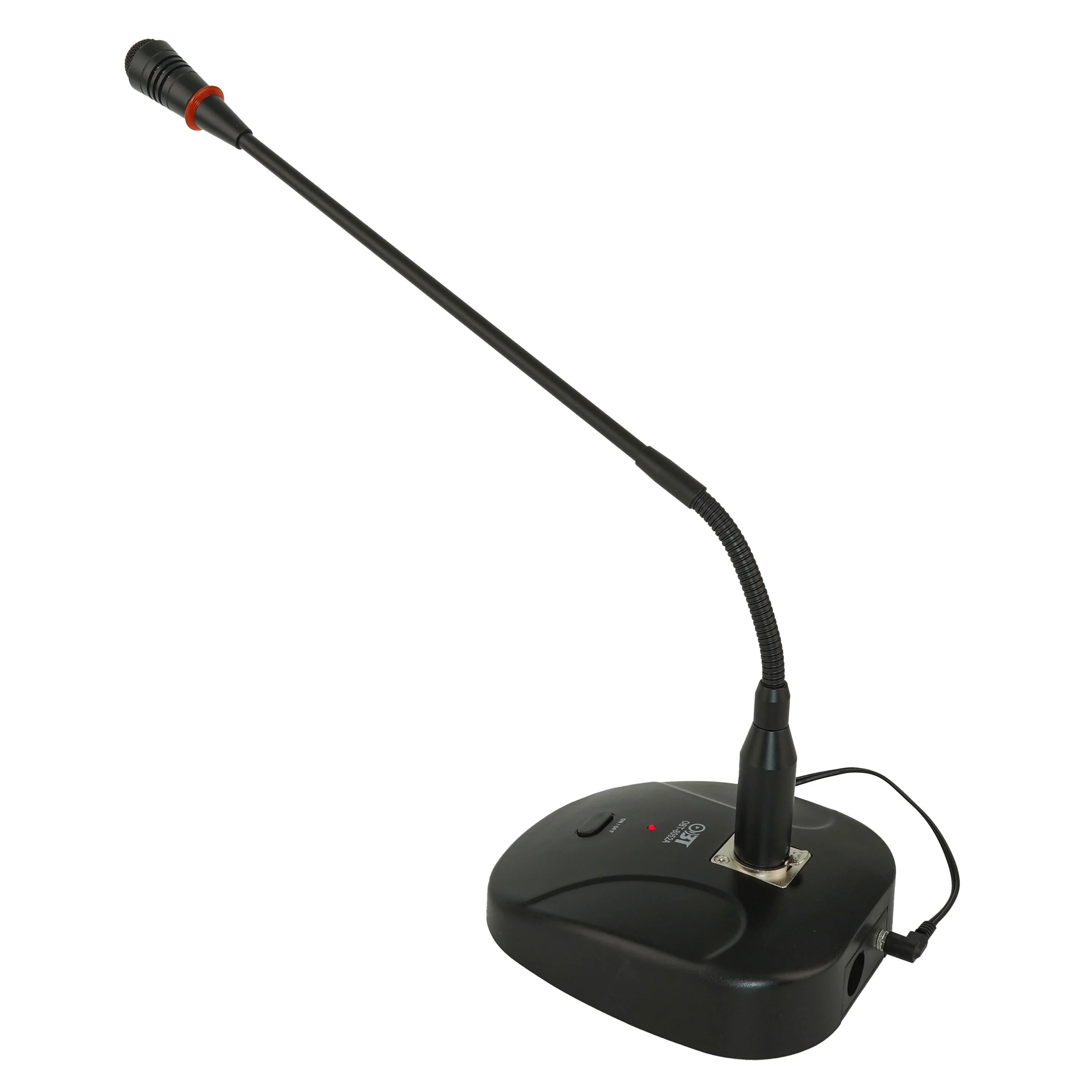 Portable OBT-8052A PA System Professional Desktop Condenser Microphone Stand Accessories DC9V Powered Cordioid 3-Year CE