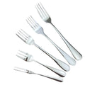 Factory Wholesale Cheap Stainless Steel Eco-Friendly Camping Fork for Fast Food Fruit Hotel Use
