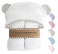 Eco-Friendly 6-Layer Cotton Muslin Baby Towel - Hypoallergenic Newborn Bath Wrap