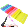 Workout Yoga Stretch Long Flat Wide TPE Resistance Band Hot Style Yoga Product Set