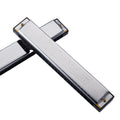 24-Hole Tremolo Harmonica ABS Resin & Stainless Steel Construction Portable Eco-Friendly Kids Music Enlightenment Product Sale