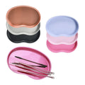 Nail Art Stainless Steel Jewelry Nail Art Desktop Tool Storage Tray