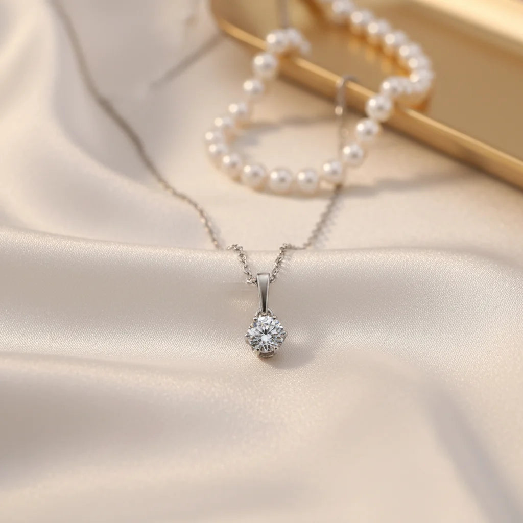 Tianyu Gems Graduation Necklace Gift 925 Silver Jewelry Wholesale Moissanite Choker 18k Gold Filled Cable Chain Necklace MegaBDM
