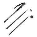 3-section Light Telescopic Hiking Stick Anti-shock Aluminum Trekking Pole Wearable Walking Stick