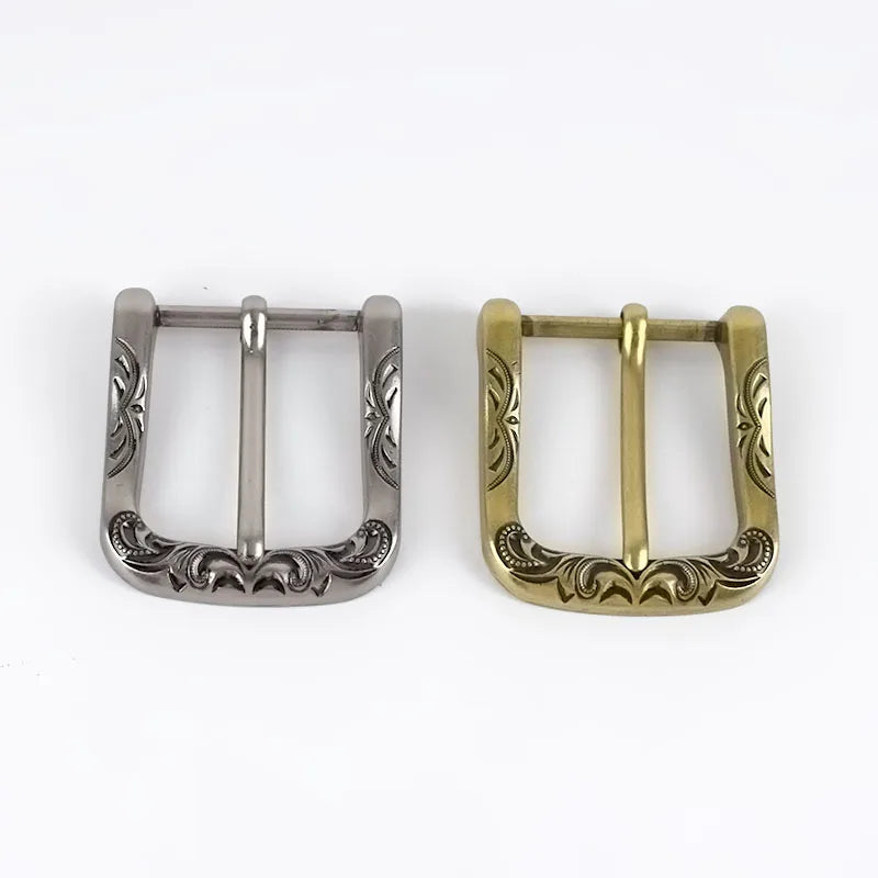 Meetee YK413 Retro Steel Pin Buckle Gun Black 40mm 50g DIY Leathercrafts Belts Clasp Decoration Accessories