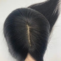 High Quality 30 Inch Natural-looking Silk Injection Chinese Remy Human Hair 4x4 Lace Front Wigs for Women MegaBDM