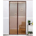 High Quality Modern Plastic Black Polyester Door Mesh Decorative Magnetic Mosquito Net Fly Screen Soft Window Curtain